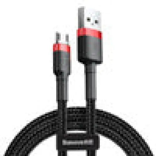 Baseus Cafule Micro USB Cable 2A 3m (Black + Red) - USB to Micro USB<<<USB cables<<<GSM Accessories<<<InnproXML&&&Cell
