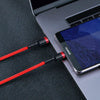 Baseus Cafule PD2.0 60W flash charging USB For Type-C cable (20V 3A) 2m Red - USB-C to USB-C<<<USB cables<<<GSM