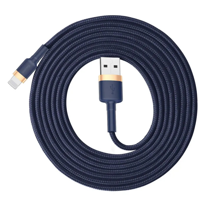 Baseus Cafule USB-A / Lightning 2.4A QC 3.0 cable 1 m - blue-gold - Cell phone cables<<<HurtelXML