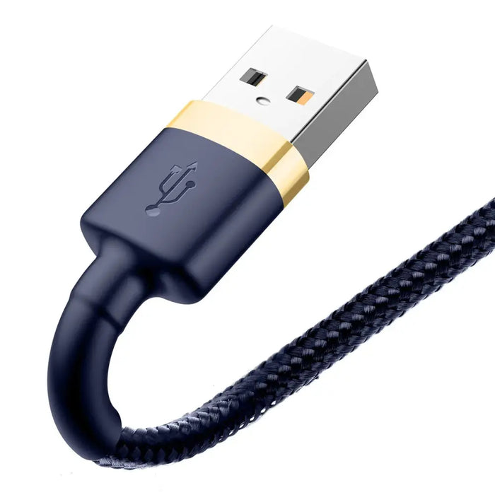 Baseus Cafule USB-A / Lightning 2.4A QC 3.0 cable 1 m - blue-gold - Cell phone cables<<<HurtelXML