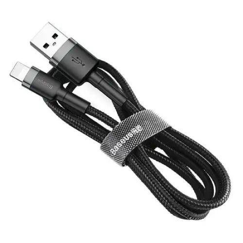 Baseus Cafule USB Lightning Cable 2A 3m (Black + Gray) - USB to Lightning<<<USB cables<<<GSM