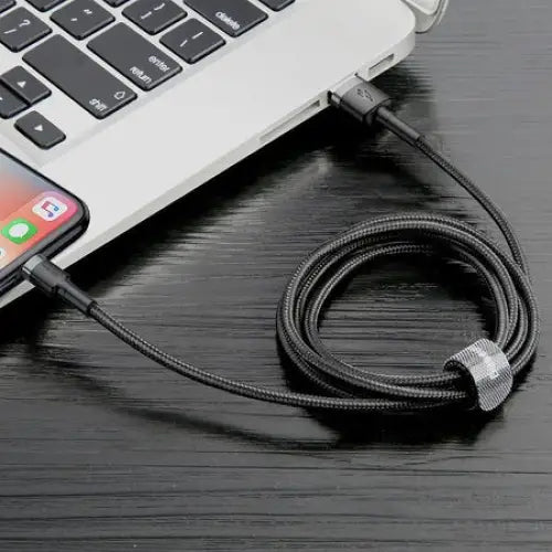 Baseus Cafule USB Lightning Cable 2A 3m (Black + Gray) - USB to Lightning<<<USB cables<<<GSM