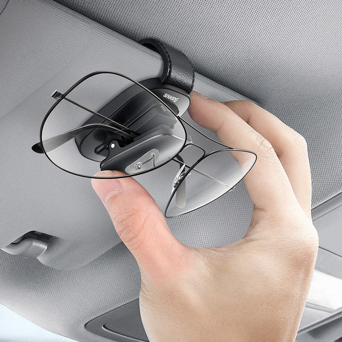 Baseus Car Holder Glasses Clip Silver (ACYJN-B0S) - Other car accessories<<<HurtelXML&&&Car
