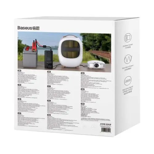 Baseus Car Power Inverter 150W 12V / 500W 220V (C + U + Dual EU plug) Black (CGNB000101) - Wireless Headphones