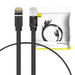 Baseus Cat 6 UTP Ethernet RJ45 Cable Flat 0,5m black - Network cables<<<Cables<<<IT Accessories<<<InnproXML&&&Kable