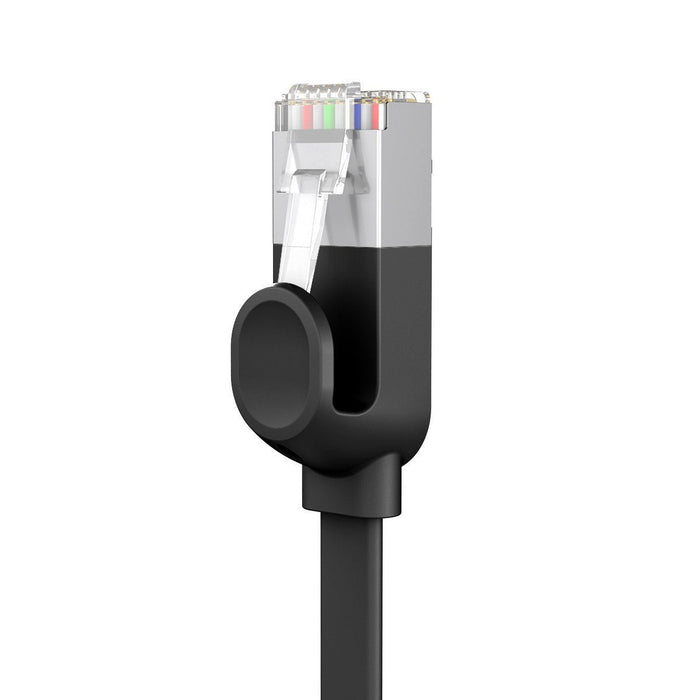 Baseus Cat 6 UTP Ethernet RJ45 Cable Flat 1m black - Network cables<<<Cables<<<IT Accessories<<<InnproXML&&&Network