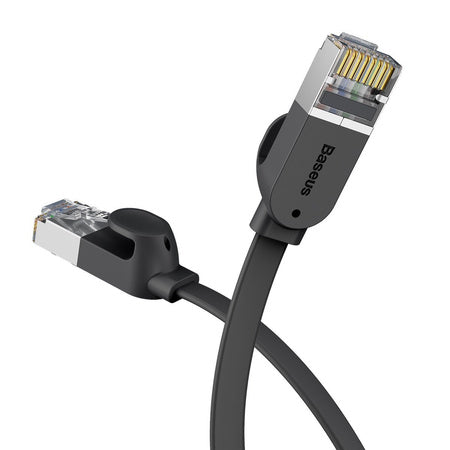 Baseus Cat 6 UTP Ethernet RJ45 Cable Flat 1m black - Network cables<<<Cables<<<IT Accessories<<<InnproXML&&&Network