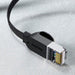 Baseus Cat 6 UTP Ethernet RJ45 Cable Flat 1m black - Network cables<<<Cables<<<IT Accessories<<<InnproXML&&&Network