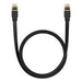 Baseus Cat 7 UTP Ethernet RJ45 Cable Flat 2 m black