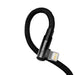 Baseus CAVP000201 angled Lightning - USB-C cable 20W 480Mb/s 1m - black - Type-C