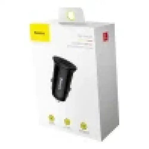 Baseus Circular 2xUSB QC3.0 5A 30W car charger (black) - Car chargers<<<Chargers<<<GSM Accessories<<<InnproXML&&&Cell