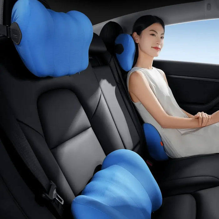 Baseus ComfortRide car lumbar pillow - blue - Other car accessories<<<HurtelXML