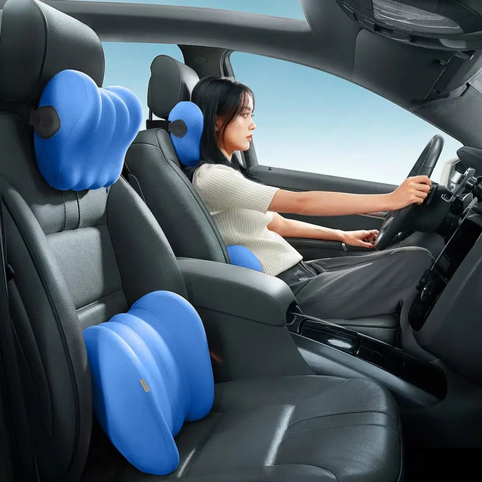 Baseus ComfortRide car lumbar pillow - blue - Other car accessories<<<HurtelXML