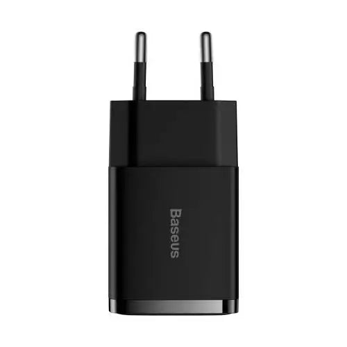 Baseus Compact Quick Charger 2x USB 10.5W (black) - mains chargers<<<Chargers<<<GSM Accessories<<<InnproXML&&&Cell