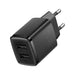 Baseus Compact Quick Charger 2x USB 10.5W (black) - mains chargers<<<Chargers<<<GSM Accessories<<<InnproXML&&&Cell