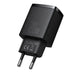 Baseus Compact Quick Charger USB USB-C 20W (black) - Car charger<<<Основна<<<DunaXML&&&Car