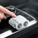 Baseus CRDYQ-0S splitter 2x cigarette lighter socket 80W 2x USB-A 3.1A - silver - Cell phone USB