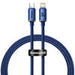 Baseus Crystal cable USB-C to Lightning 20W 1.2m (blue) - USB-C to Lightning<<<USB cables<<<GSM