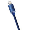 Baseus Crystal cable USB-C to Lightning 20W 1.2m (blue) - USB-C to Lightning<<<USB cables<<<GSM
