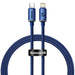 Baseus Crystal cable USB-C to Lightning 20W 1.2m (blue) - USB-C to Lightning<<<USB cables<<<GSM