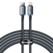 Baseus Crystal Shine cable USB-C to Lightning 20W PD 2m (black) - USB-C to Lightning<<<USB cables<<<GSM