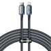 Baseus Crystal Shine cable USB-C to Lightning 20W PD 2m (black) - USB-C to Lightning<<<USB cables<<<GSM