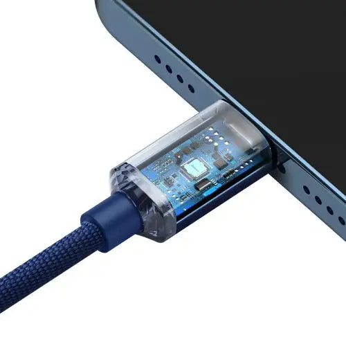 Baseus Crystal Shine cable USB-C to Lightning 20W PD 2m (blue) - Lightning