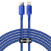 Baseus Crystal Shine cable USB-C to Lightning 20W PD 2m (blue) - USB-C to Lightning<<<USB cables<<<GSM
