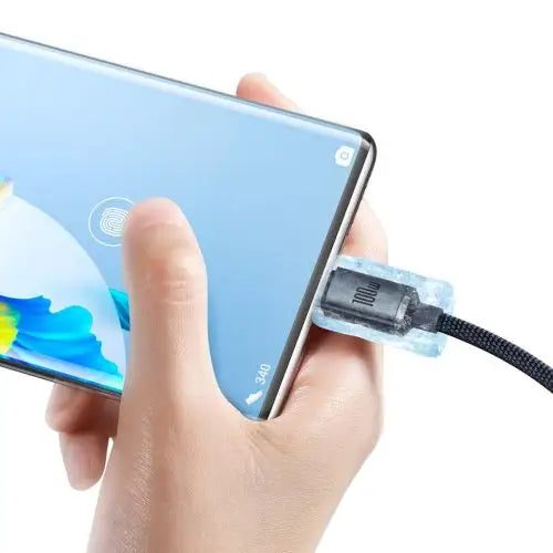 Baseus Crystal Shine cable USB to USB-C 100W 2m (black) - Type-C cable<<<Accessories<<<Основна<<<DunaXML&&&USB