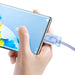 Baseus Crystal Shine cable USB to USB-C 100W 2m (purple) - USB to USB-C<<<USB cables<<<GSM