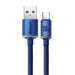 Baseus Crystal Shine cable USB to USB-C 5A100W1.2m (blue) - USB to USB-C<<<USB cables<<<GSM