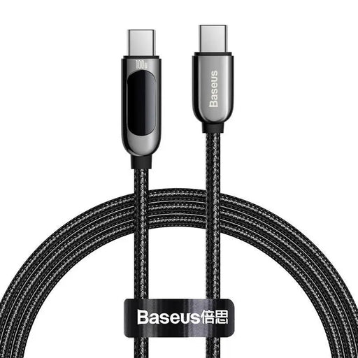 Baseus Display Cable USB-C to Type-C 100W 1m (black) - USB-C to USB-C<<<USB cables<<<GSM Accessories<<<InnproXML&&&Cell