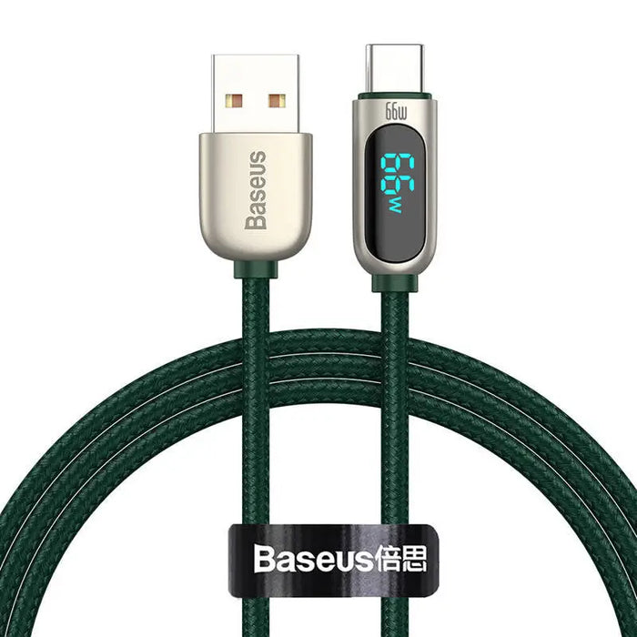 Baseus Display Cable USB to Type-C 66W 1m (green) - USB to USB-C<<<USB cables<<<GSM Accessories<<<InnproXML
