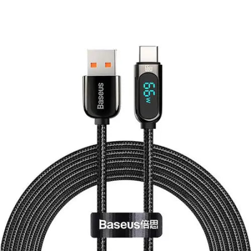 Baseus Display Cable USB to Type-C 66W 2m (black) - USB to USB-C<<<USB cables<<<GSM Accessories<<<InnproXML