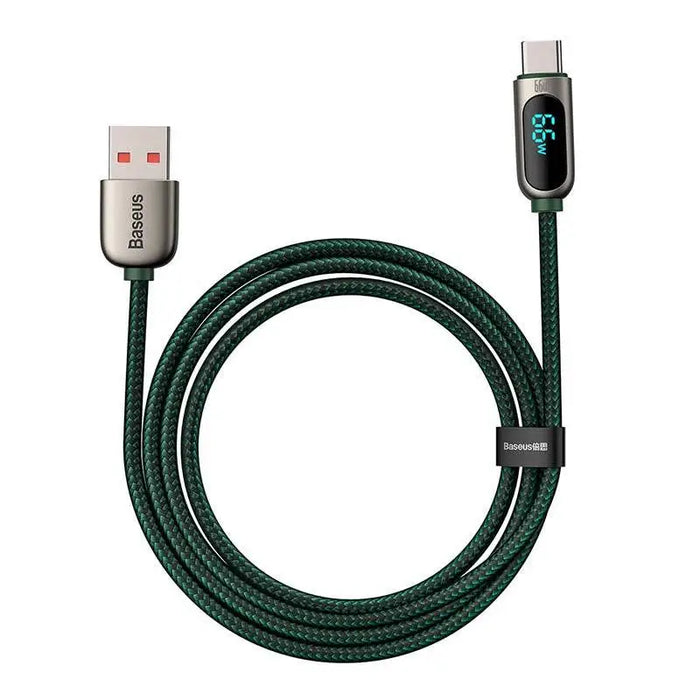 Baseus Display Cable USB to Type-C 66W 2m (green) - USB to USB-C<<<USB cables<<<GSM Accessories<<<InnproXML
