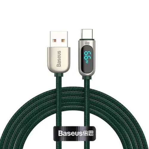 Baseus Display Cable USB to Type-C 66W 2m (green) - USB to USB-C<<<USB cables<<<GSM Accessories<<<InnproXML