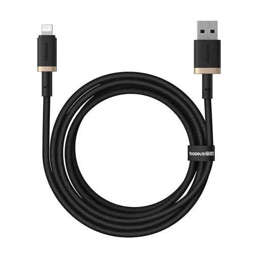 Baseus Dura Type A to IP 2.4A 2 m fast charging cable Black Gold - USB cablesAKG-KAB<<<GSM accessoriesAKG<<<ActionPL
