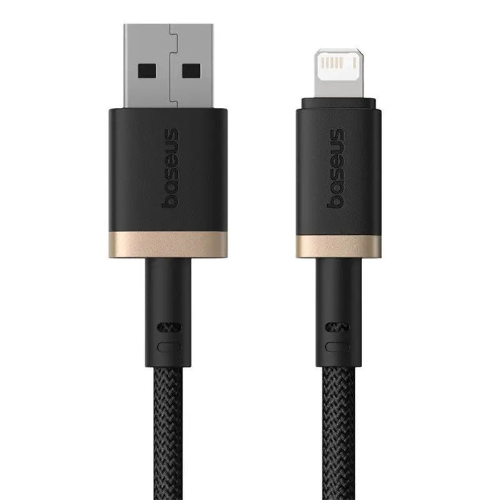 Baseus Dura Type A to IP 2.4A fast charging cable Black Gold - USB cablesAKG-KAB<<<GSM accessoriesAKG<<<ActionPL