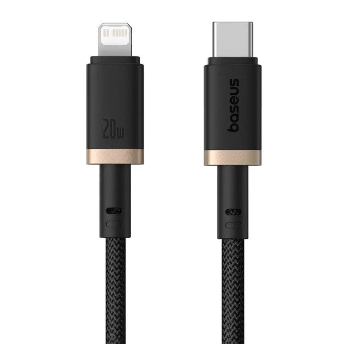 Baseus Dura Type C fast charging cable for iP 20 W 1 m Black Gold - USB cablesAKG-KAB<<<GSM accessoriesAKG<<<ActionPL