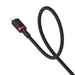 Baseus Dura Type C fast charging cable for iP 20 W 1 m Black Red - USB cablesAKG-KAB<<<GSM accessoriesAKG<<<ActionPL