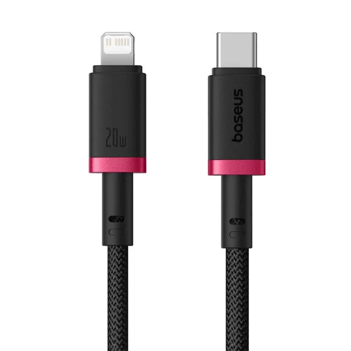 Baseus Dura Type C fast charging cable for iP 20 W 1 m Black Red - USB cablesAKG-KAB<<<GSM accessoriesAKG<<<ActionPL