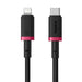 Baseus Dura Type C fast charging cable for iP 20 W 1 m Black Red - USB cablesAKG-KAB<<<GSM accessoriesAKG<<<ActionPL