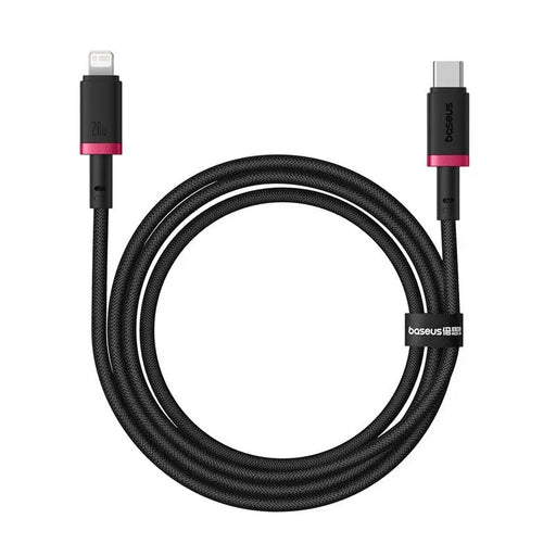 Baseus Dura Type C fast charging cable for iP 20 W 1 m Black Red - USB cablesAKG-KAB<<<GSM accessoriesAKG<<<ActionPL