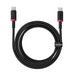Baseus Dura Type C to Type C 100 W fast charging cable 2 m Black Red - USB cablesAKG-KAB<<<GSM accessoriesAKG<<<ActionPL