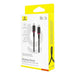 Baseus Dura Type C to Type C 100 W fast charging cable 2 m Black Red - USB cablesAKG-KAB<<<GSM accessoriesAKG<<<ActionPL