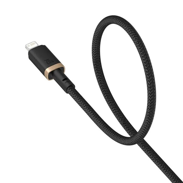 Baseus Dura USB-C - iP - USB-C to Lightning (7-pin) cable 20 W 2 m (black gold) - USB cablesAKG-KAB<<<GSM