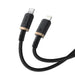 Baseus Dura USB-C - iP - USB-C to Lightning (7-pin) cable 20 W 2 m (black gold) - USB cablesAKG-KAB<<<GSM