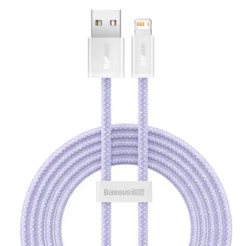 Baseus Dynamic cable USB to Lightning 2.4A 2m (Purple) - USB to Lightning<<<USB cables<<<GSM Accessories<<<InnproXML