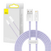 Baseus Dynamic cable USB to Lightning 2.4A 2m (Purple) - USB to Lightning<<<USB cables<<<GSM Accessories<<<InnproXML