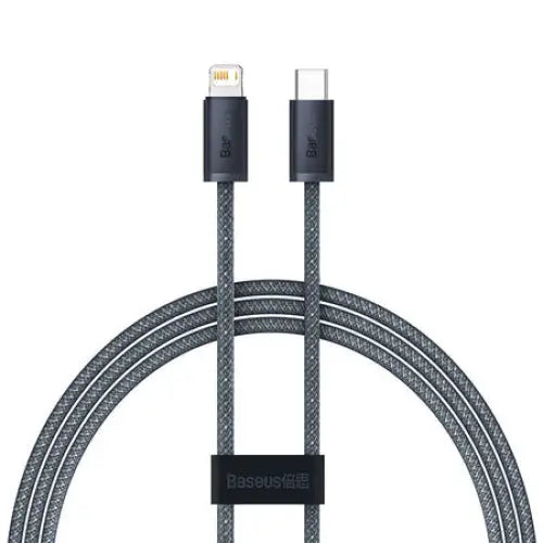 Baseus Dynamic Series cable USB-C to Lightning 20W 2m (gray) - USB-C to Lightning<<<USB cables<<<GSM